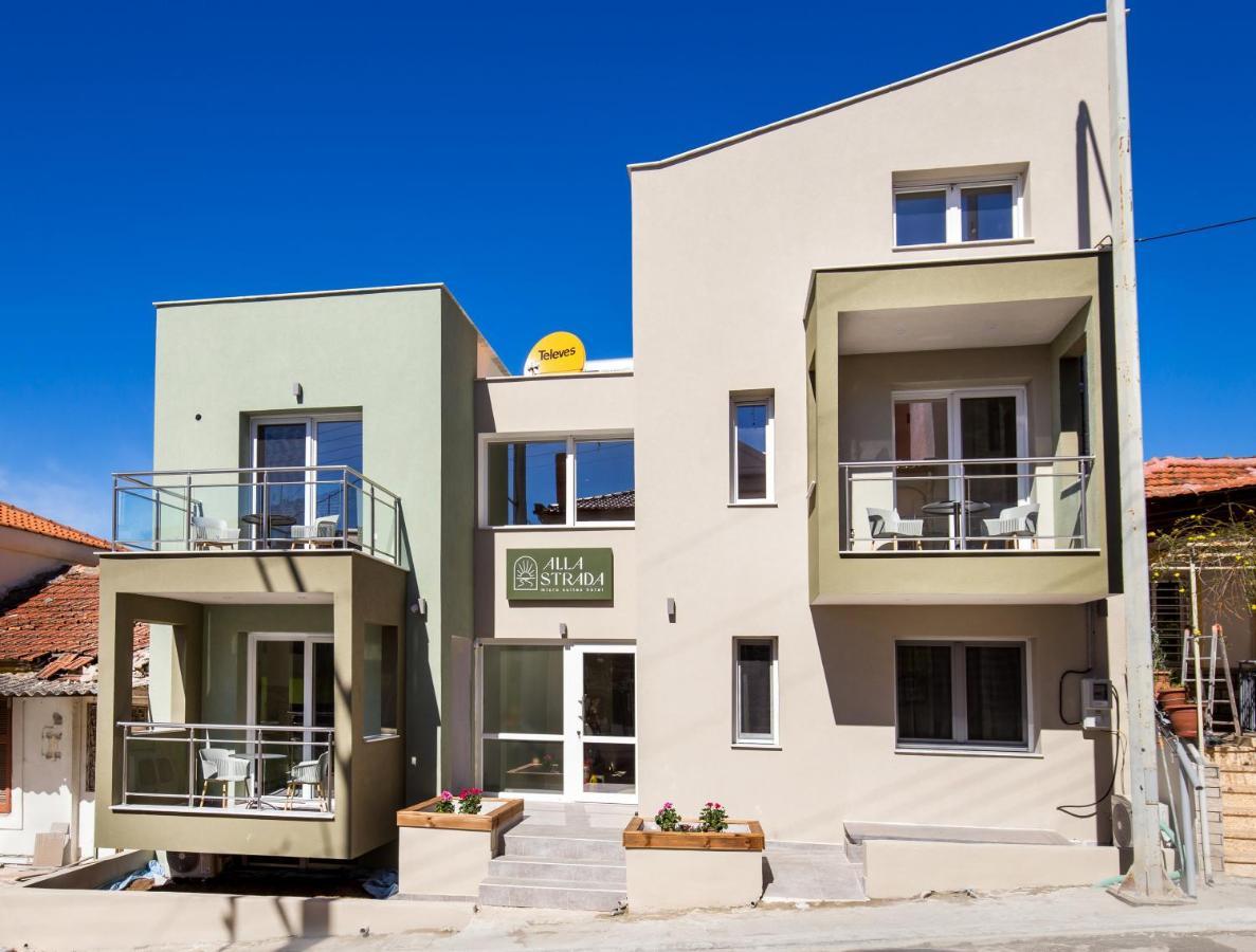 Alla Strada - Micro Suites Limenaria  Bagian luar foto